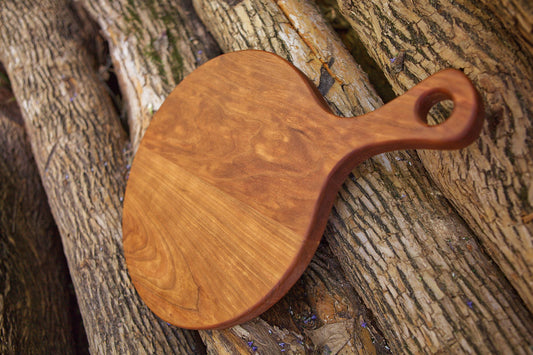 THE WELL-ROUNDED: Artisan Wooden Charcuterie Board for Elegant Cheese & Meat Presentations